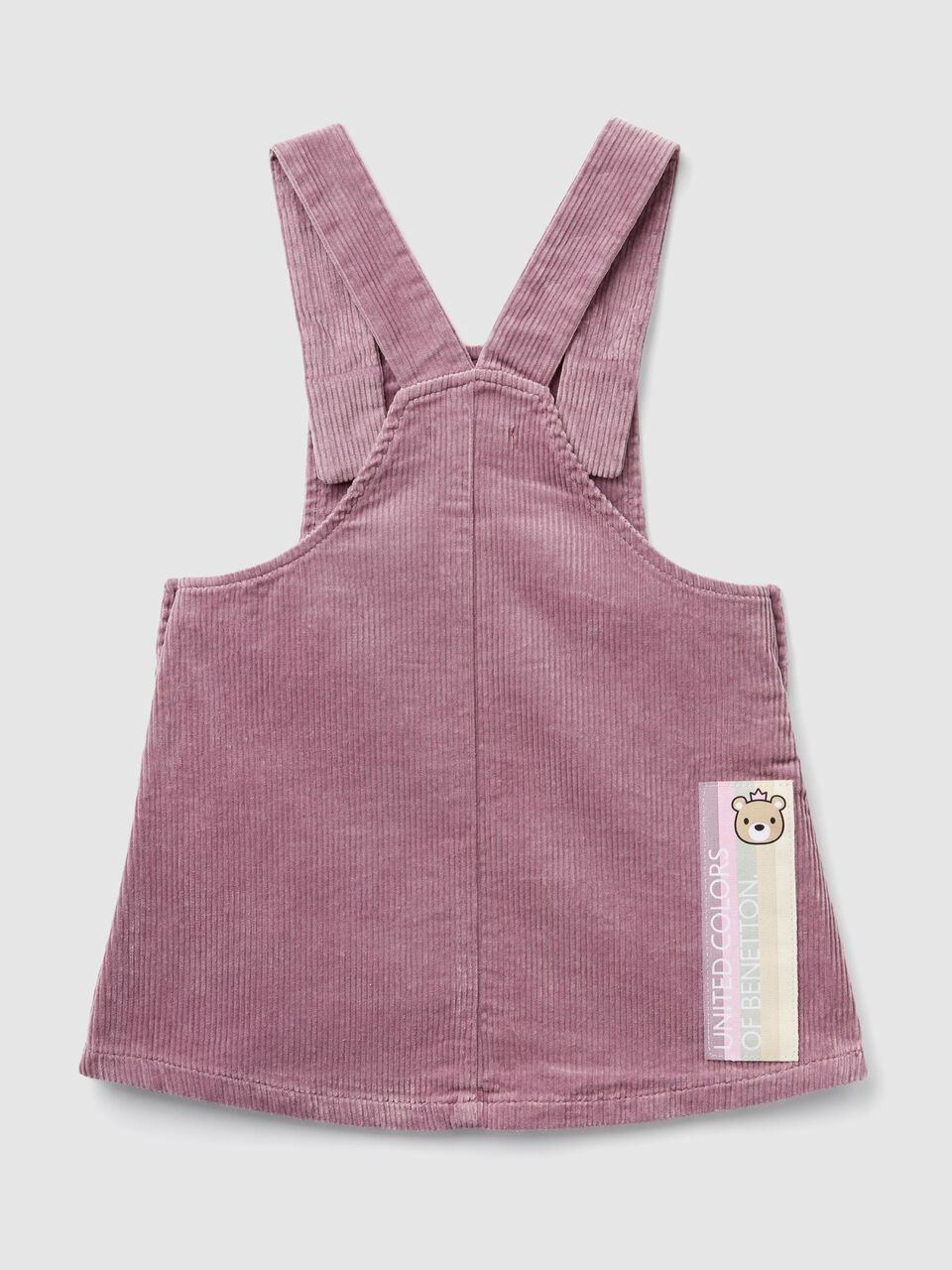 Velvet skirt overalls image number 2