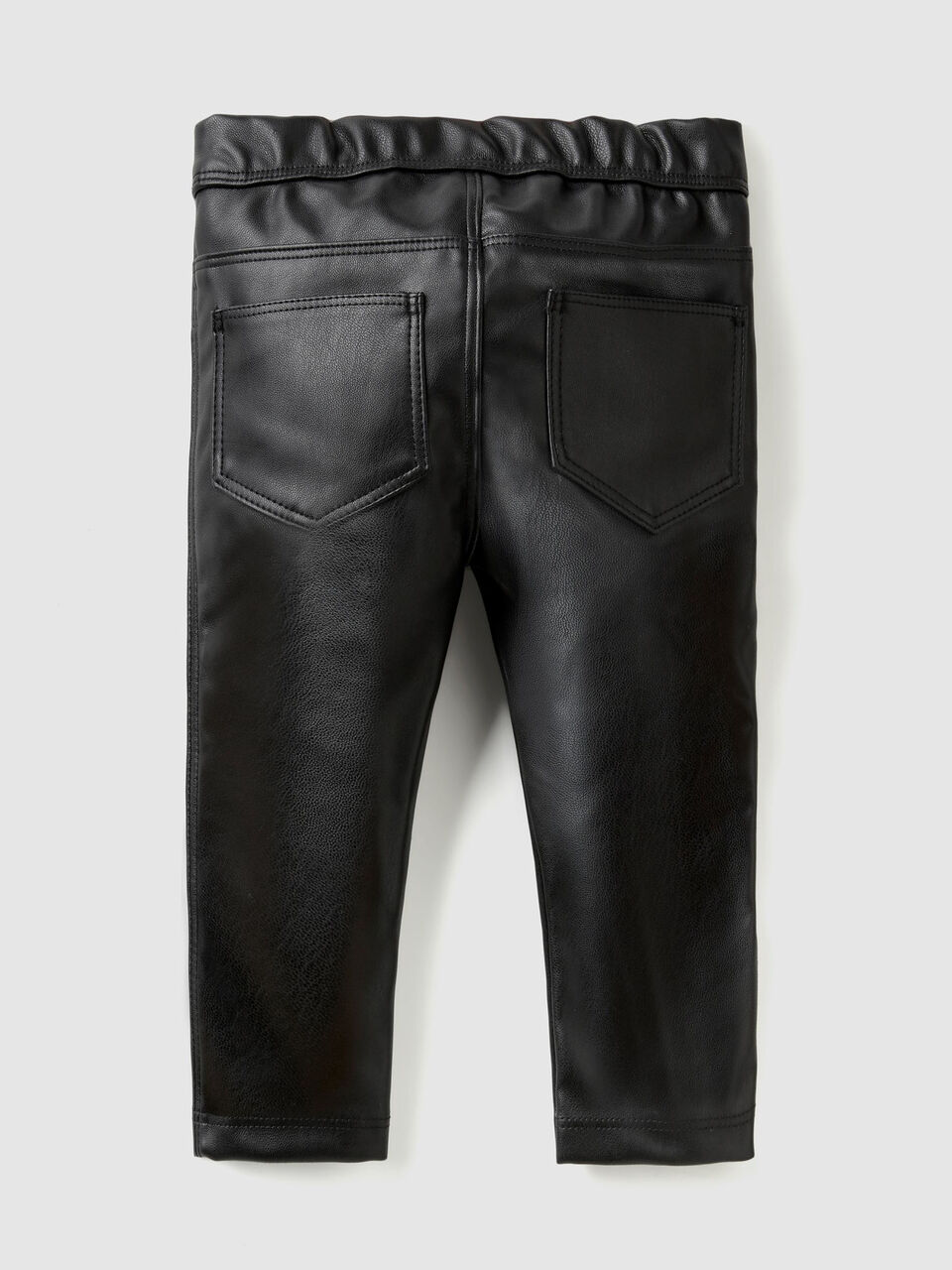 Leather look leggings image number 2
