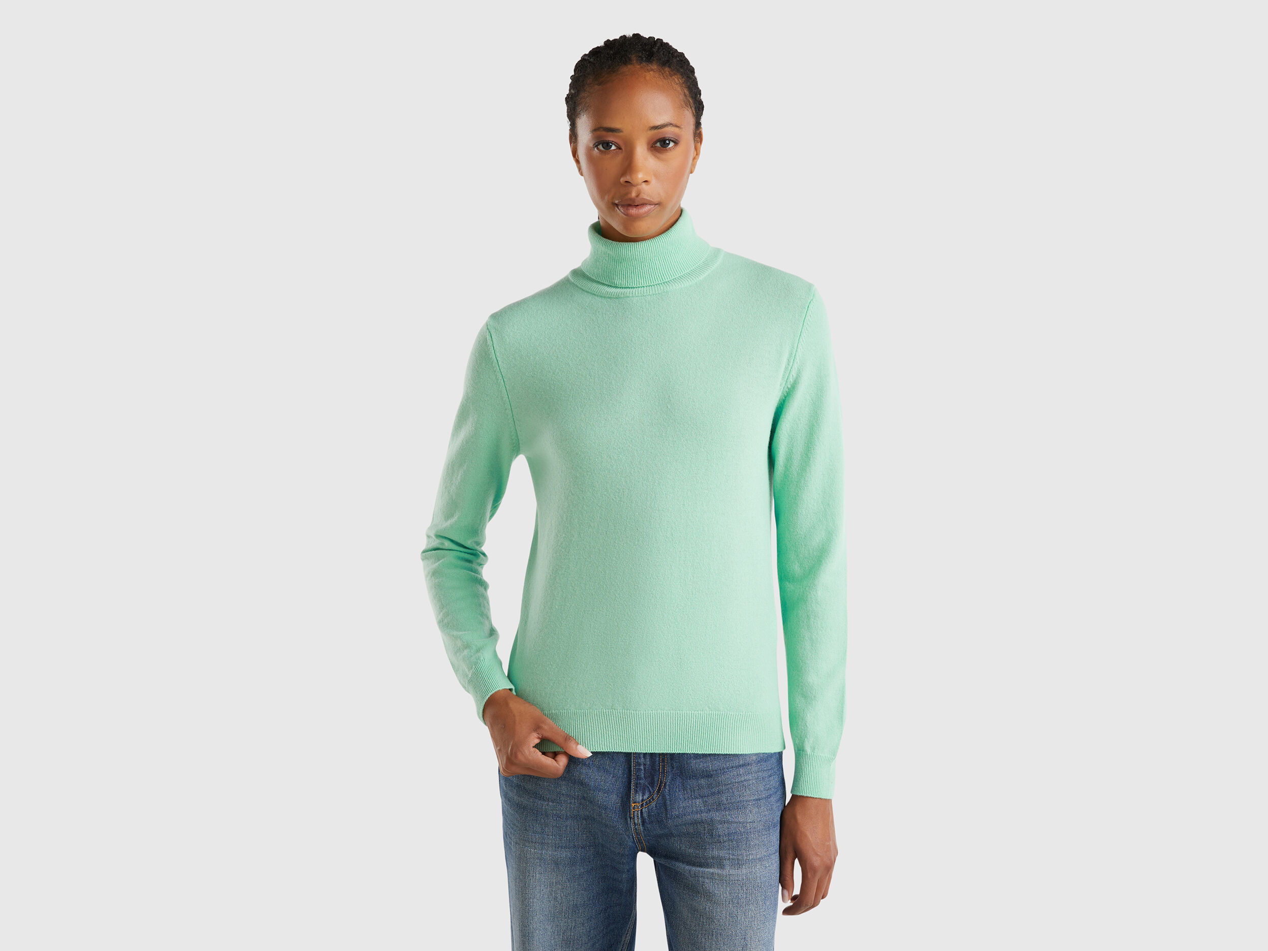 Women's high neck sweatshirt new arrivals
