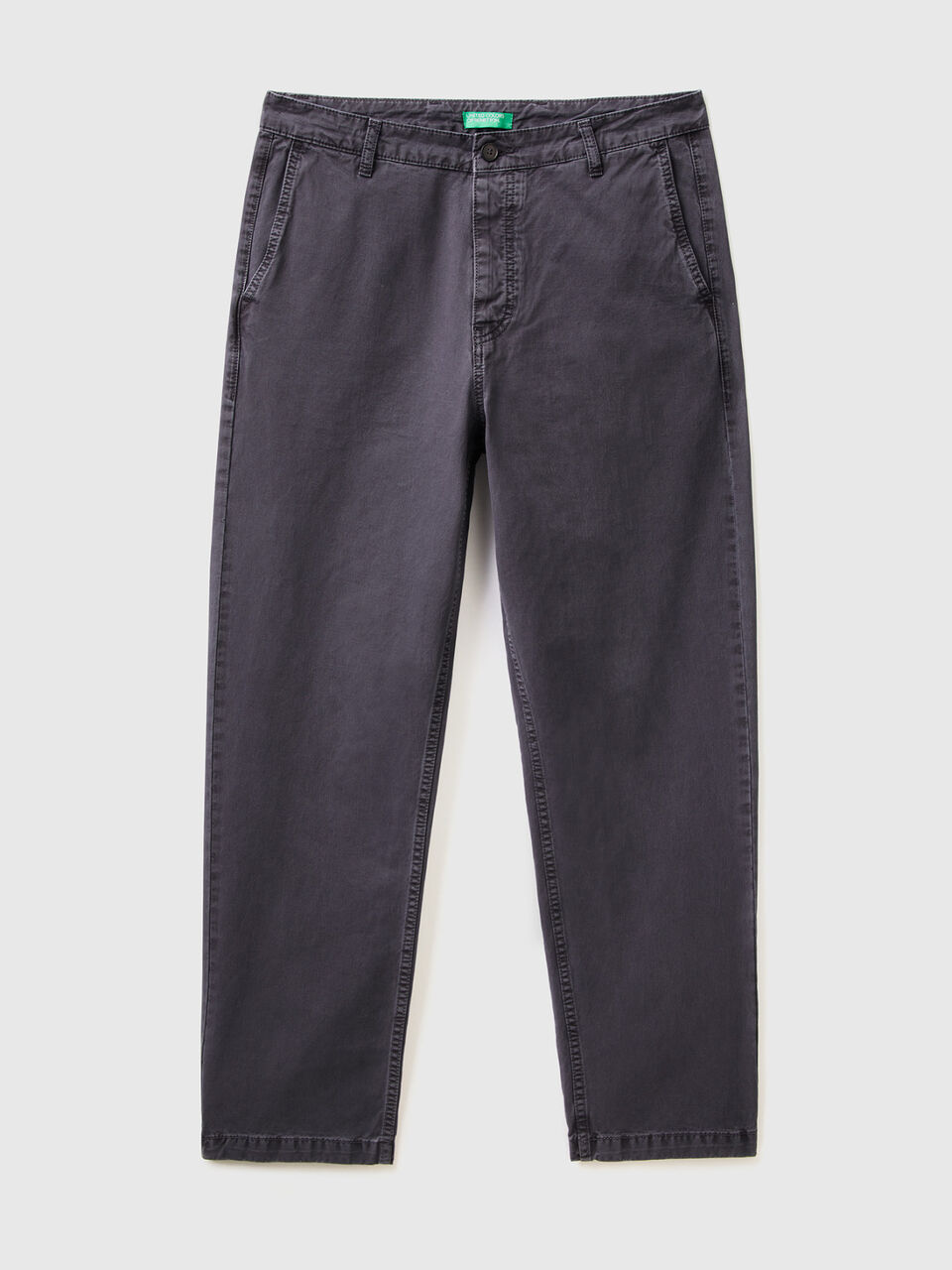 Chinos with dropped crotch image number 1