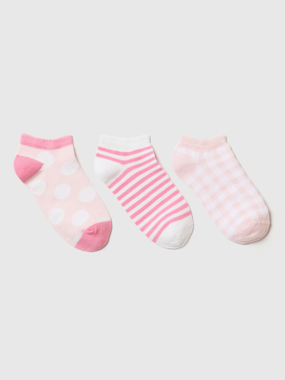 Three pairs of short socks