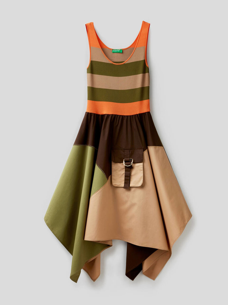 Color block dress image number 1