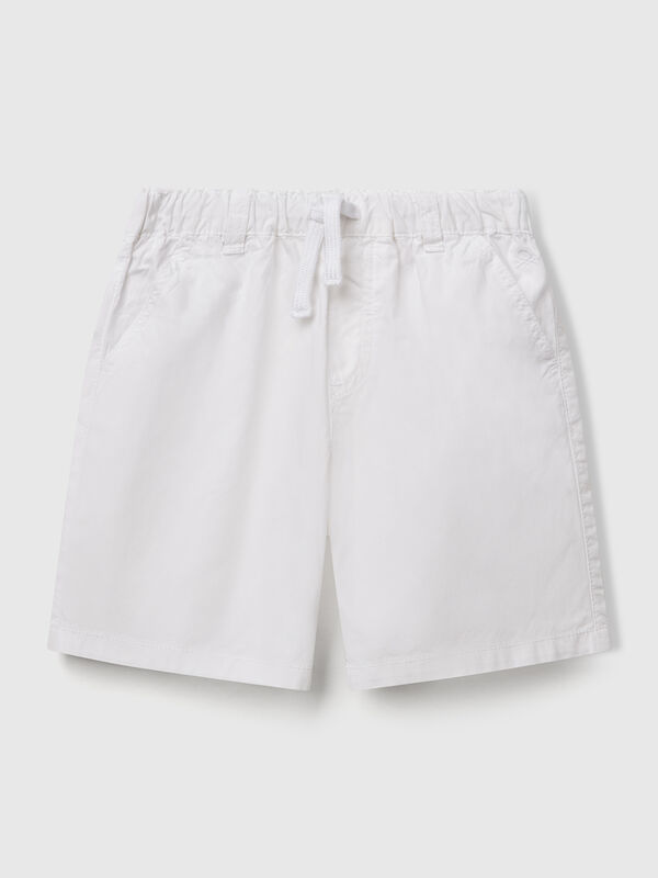 100% cotton shorts with drawstring Junior Boy
