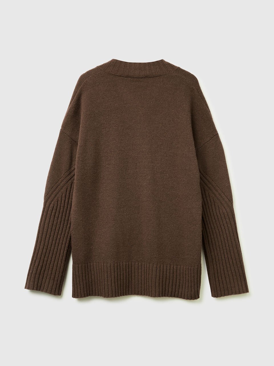 V NECK SWEATER L/S Women image number 2