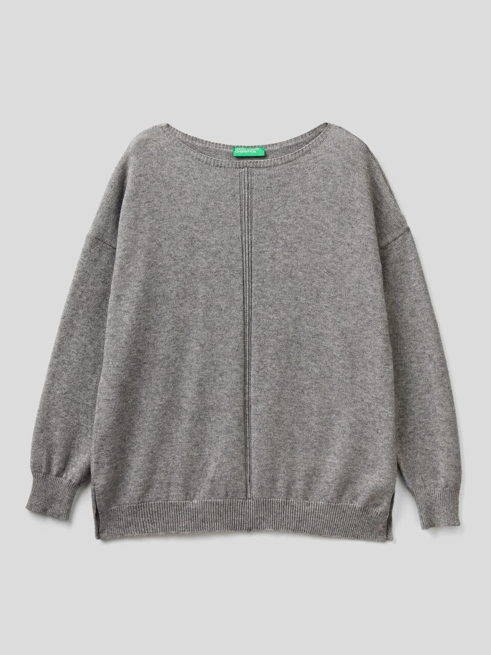 Sweater with vertical pattern image number 1