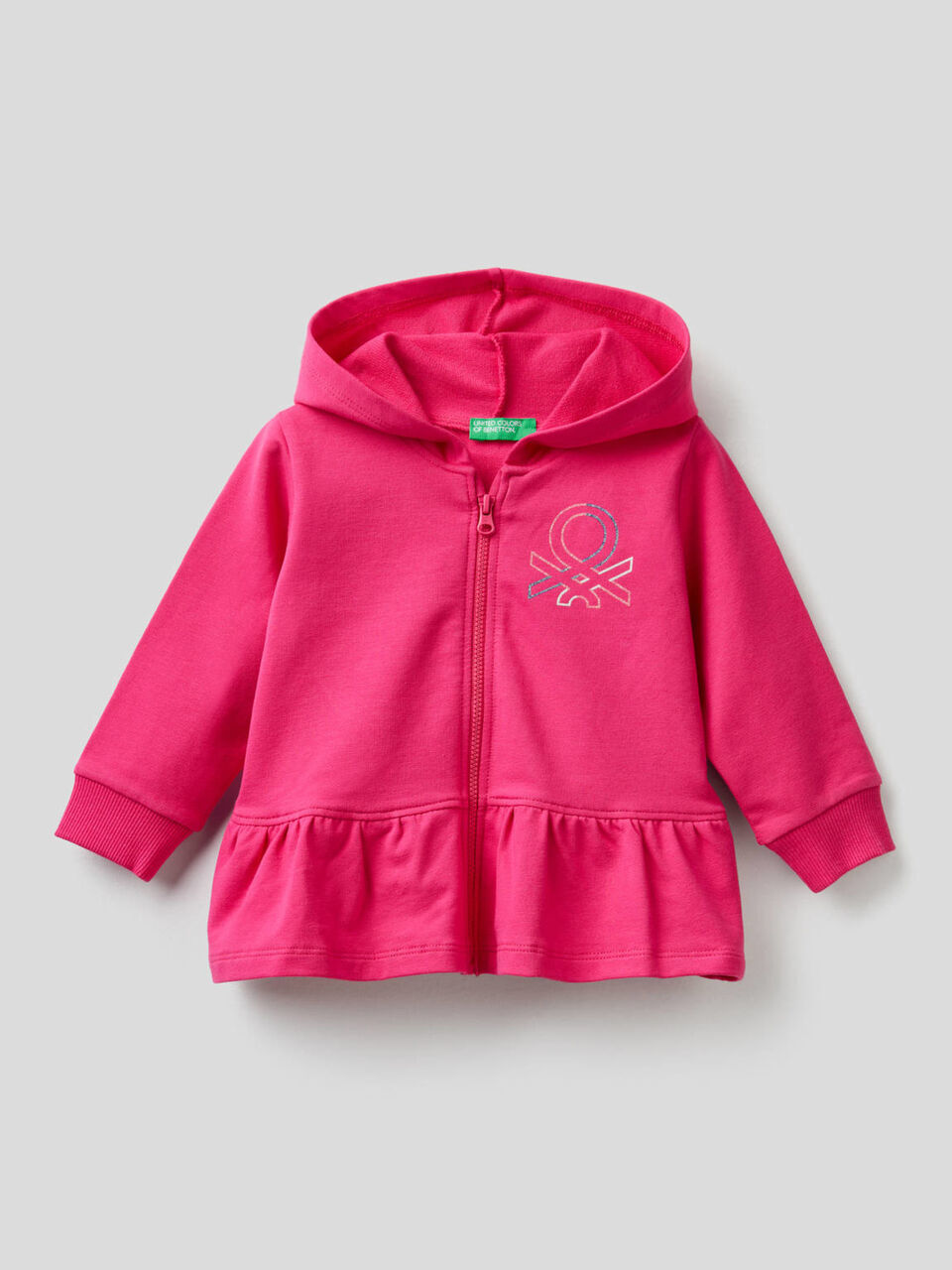Hoodie with pocket and hood image number 1