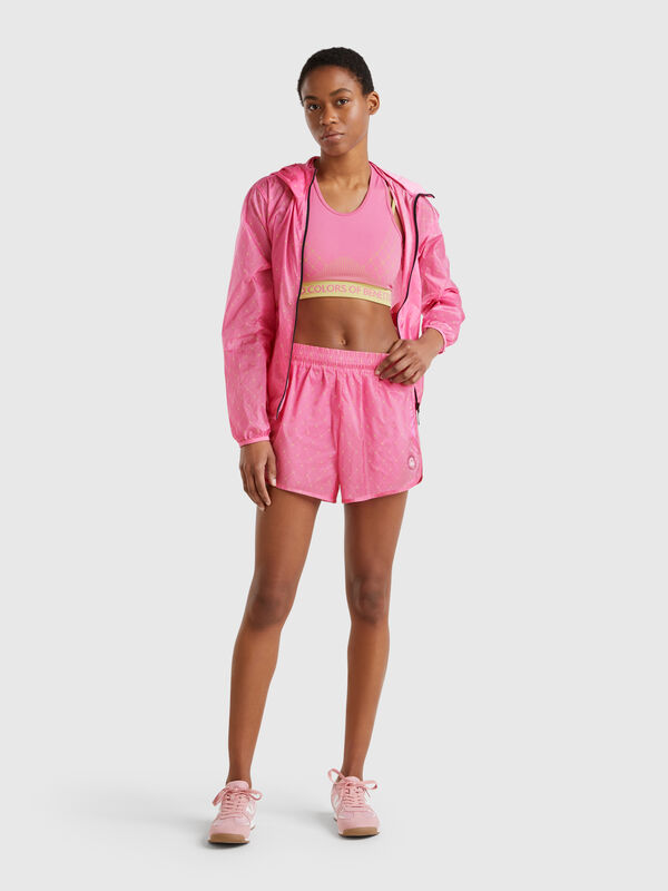 Sports shorts in fabric Women