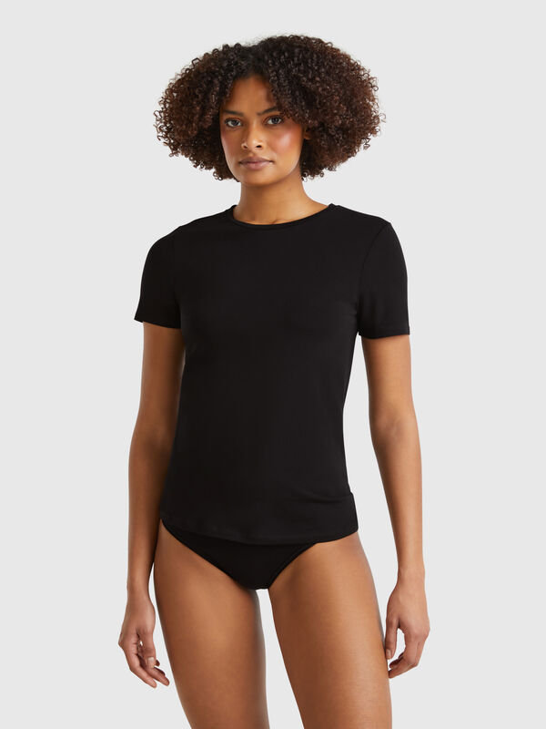 Super stretch cotton t-shirt Women