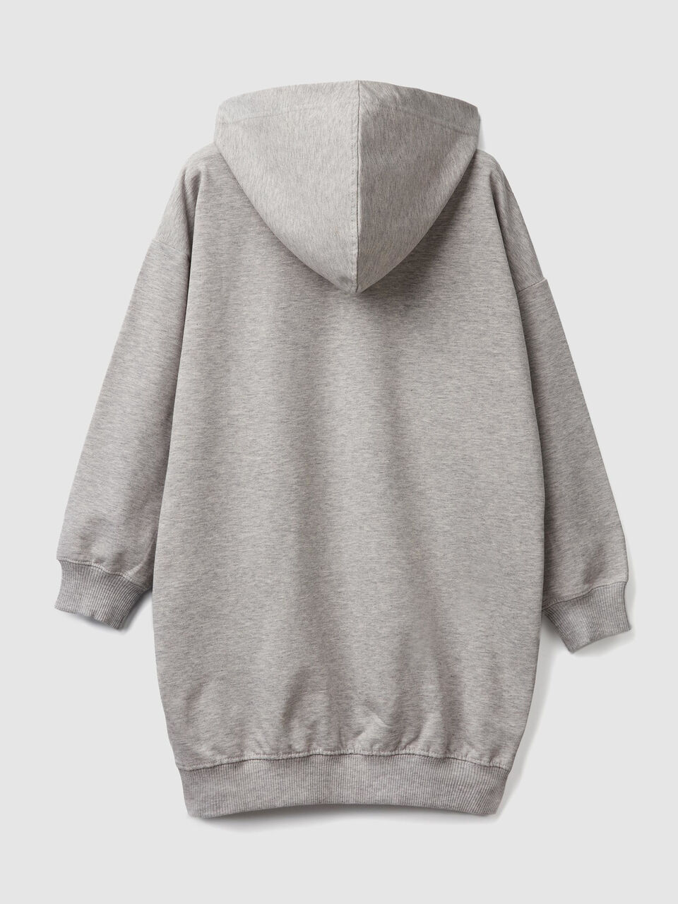 Sweat dress with hood image number 2