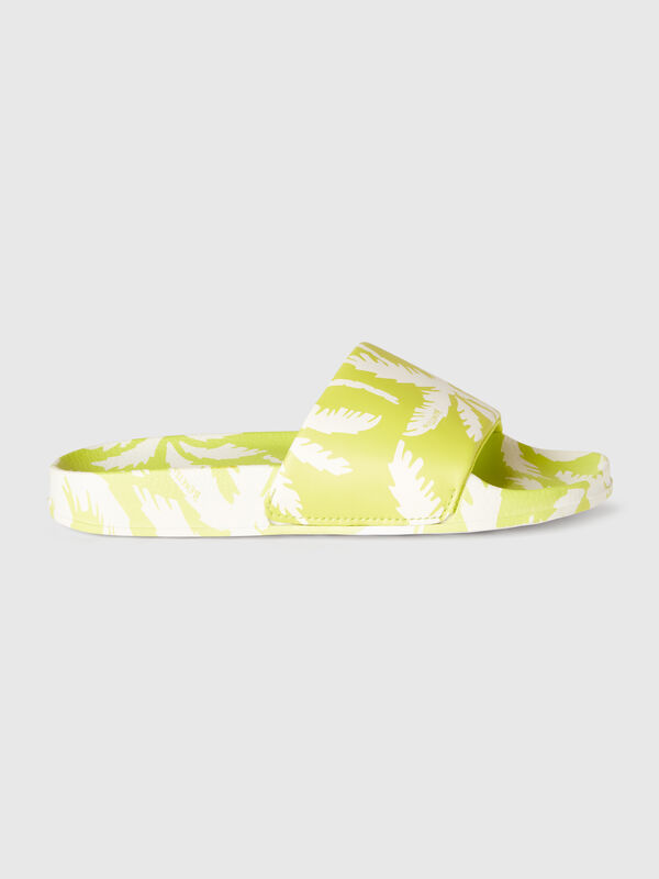 Slippers with tropical print Junior Boy
