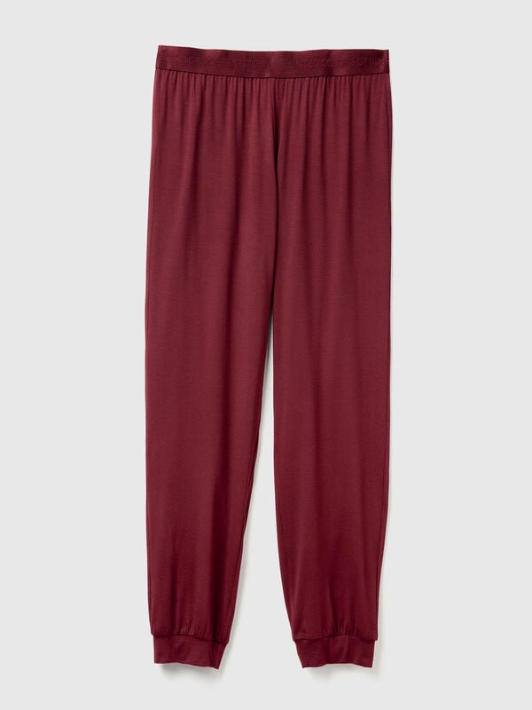 Trousers in stretch Modal Women
