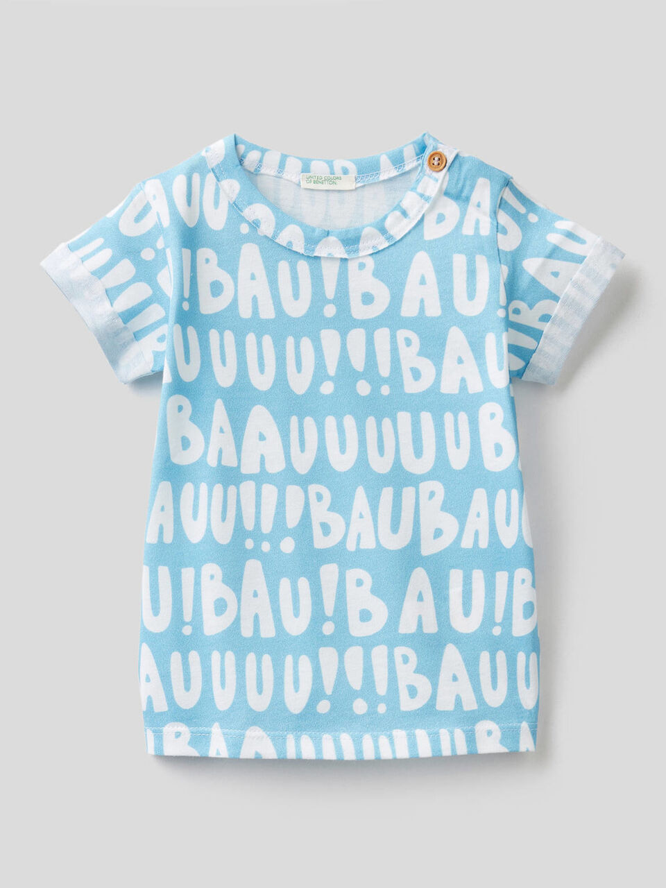 Pure cotton printed t-shirt image number 1