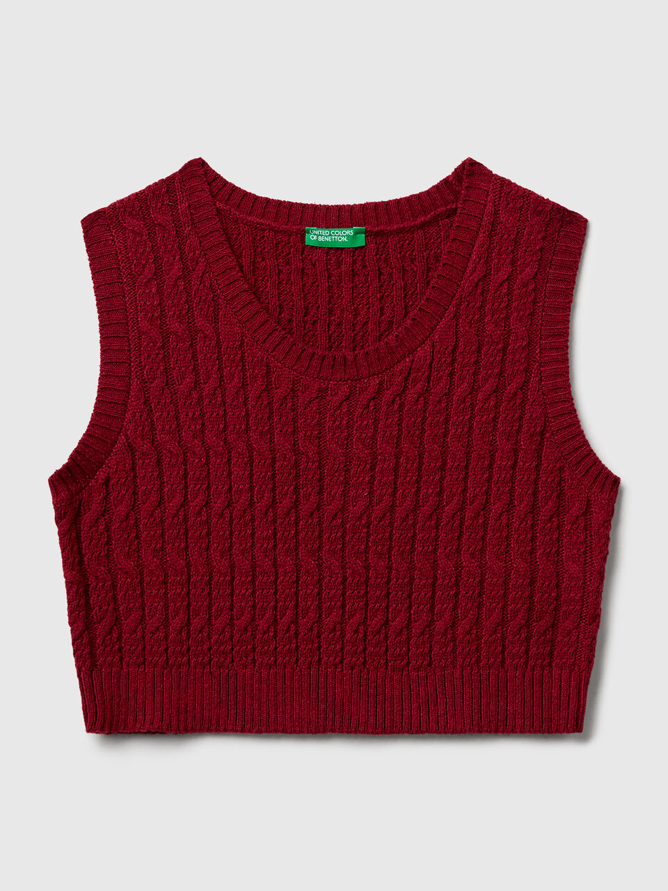 SLEEVELESS SWEATER Junior Girl image number 1