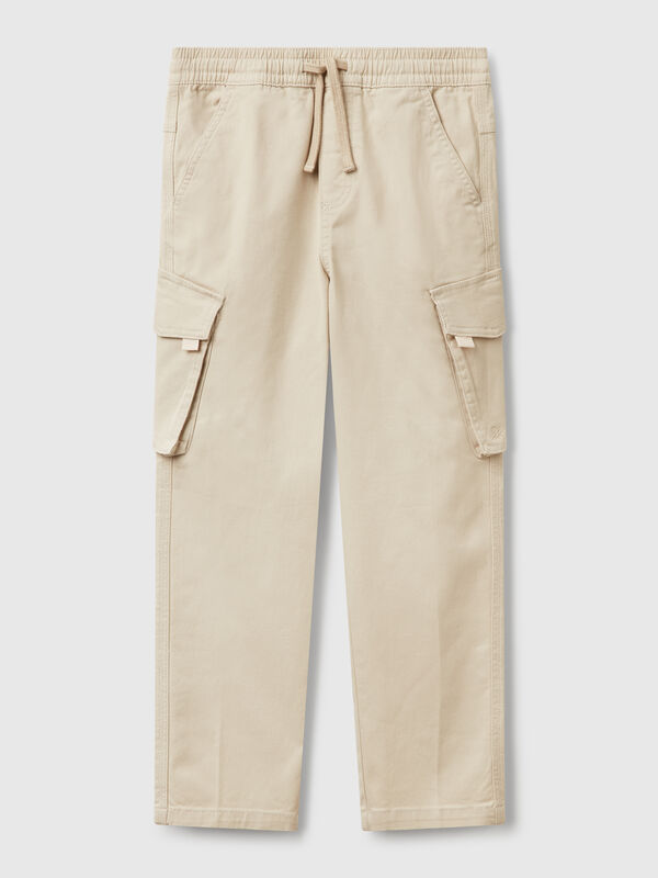Slim fit cargo trousers Junior Boy