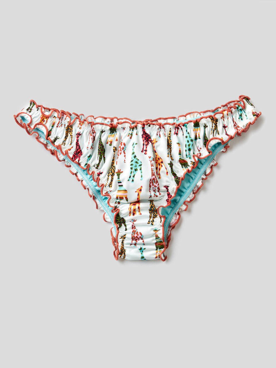 Patterned rouched bottoms image number 1
