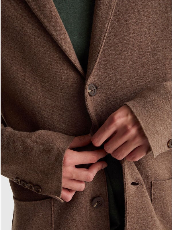 Knit blazer Knit blazer Men