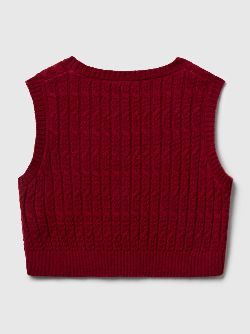 SLEEVELESS SWEATER Junior Girl image number 2
