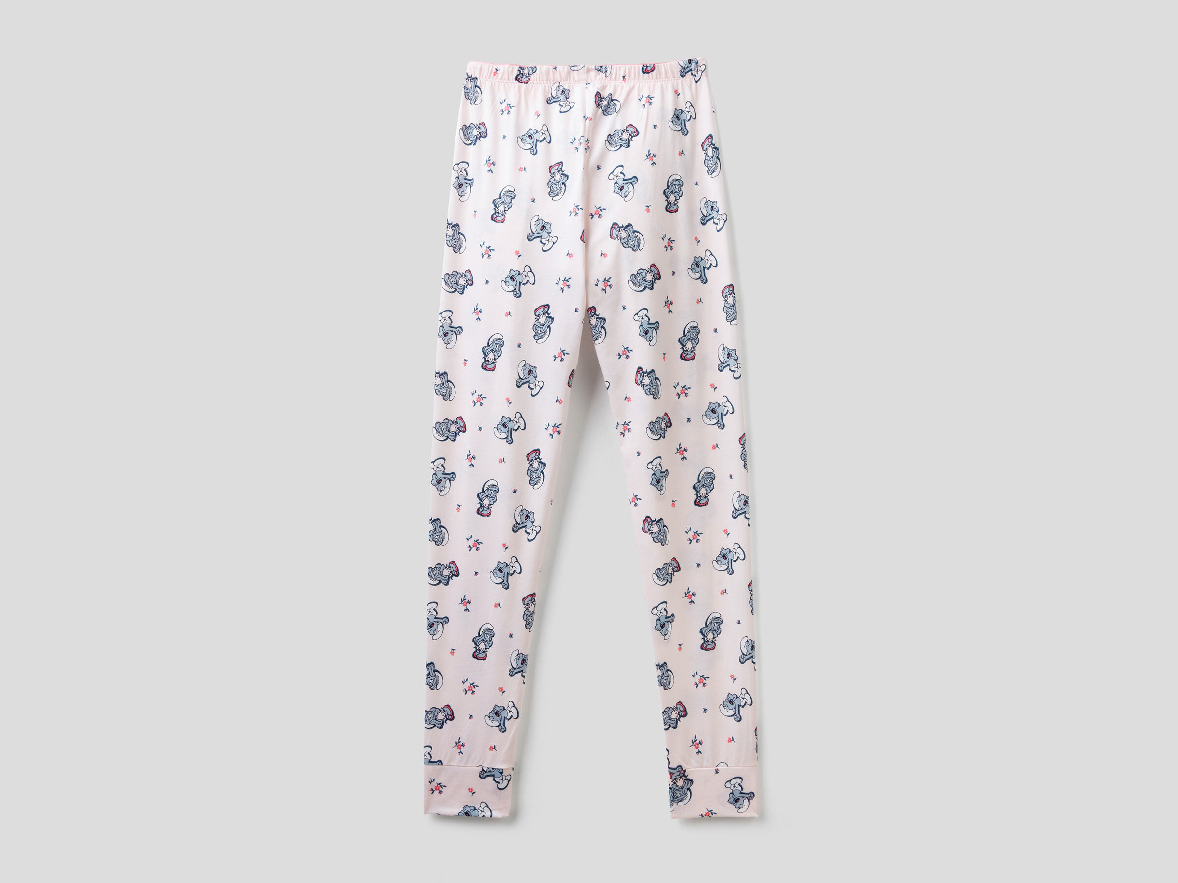 Patterned Smurfs trousers image number 5