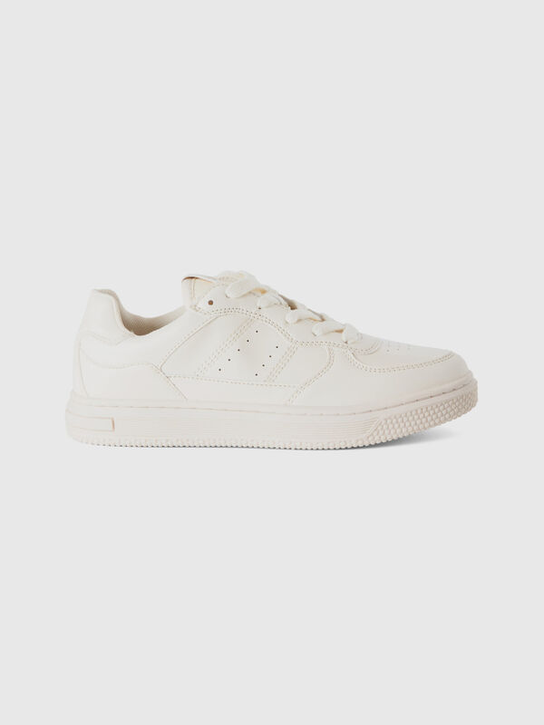 Low-top sneakers in imitation leather Junior Boy