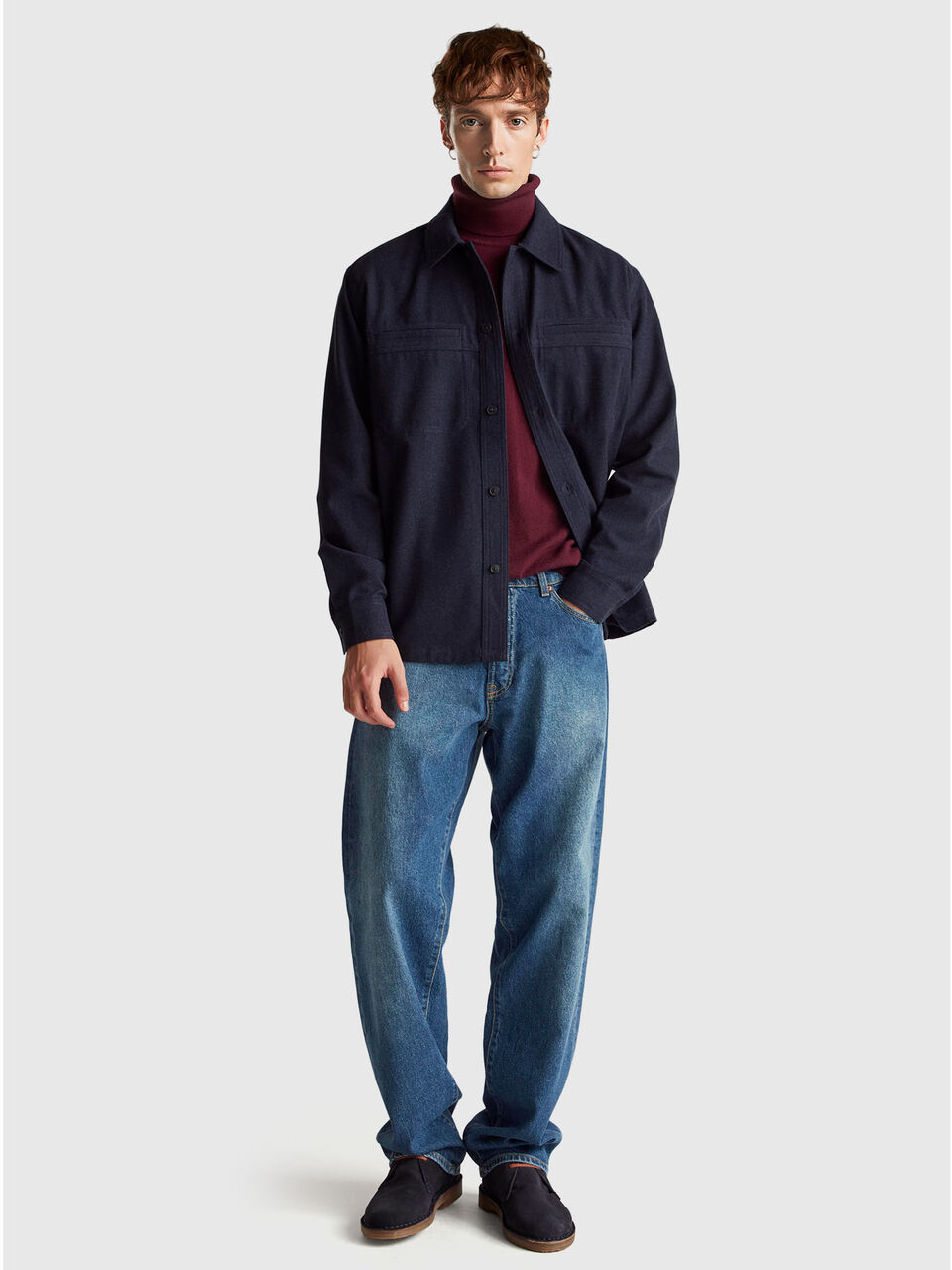 TURTLE NECK SWEATER Men image number null