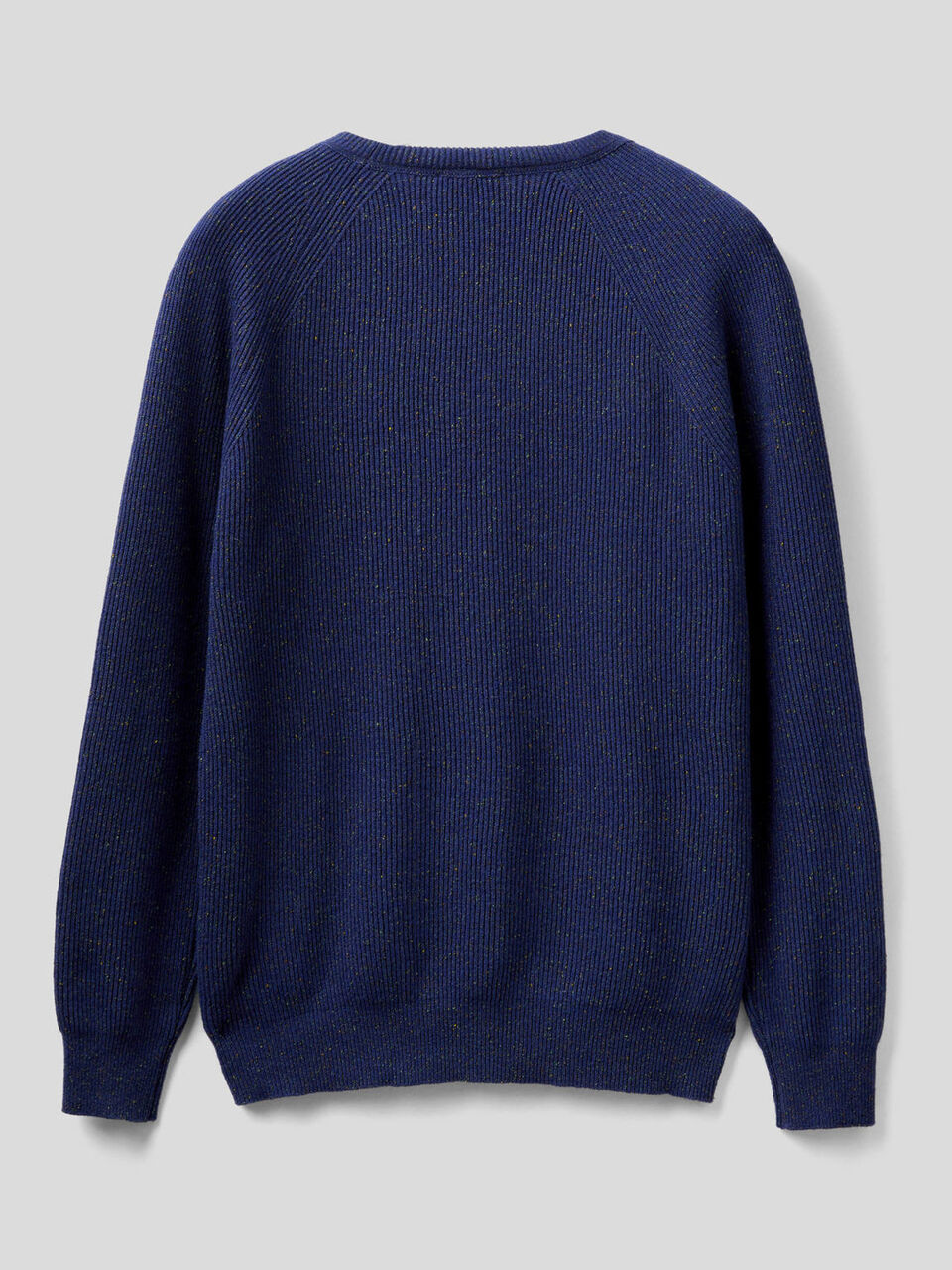 Ribbed wool and silk blend sweater image number 2