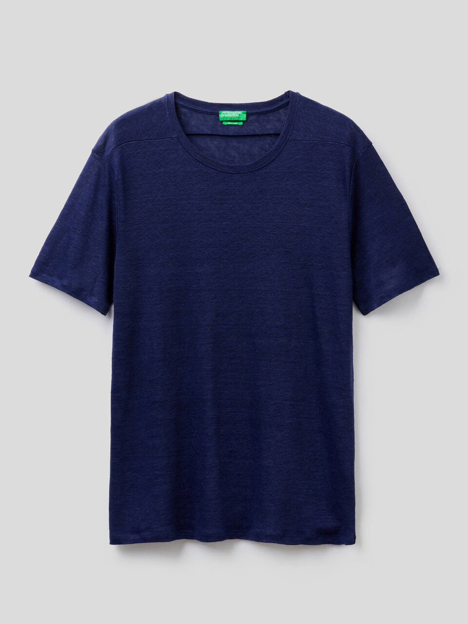 T-shirt in pure linen image number 1