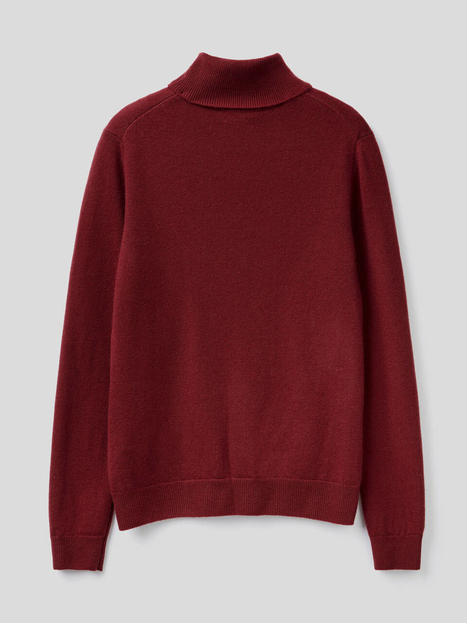 Turtleneck sweater in pure virgin wool image number 2