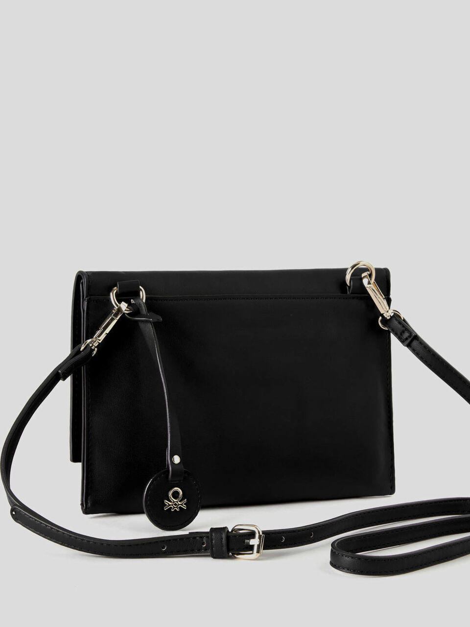 Crossbody bag with logo charm image number 2