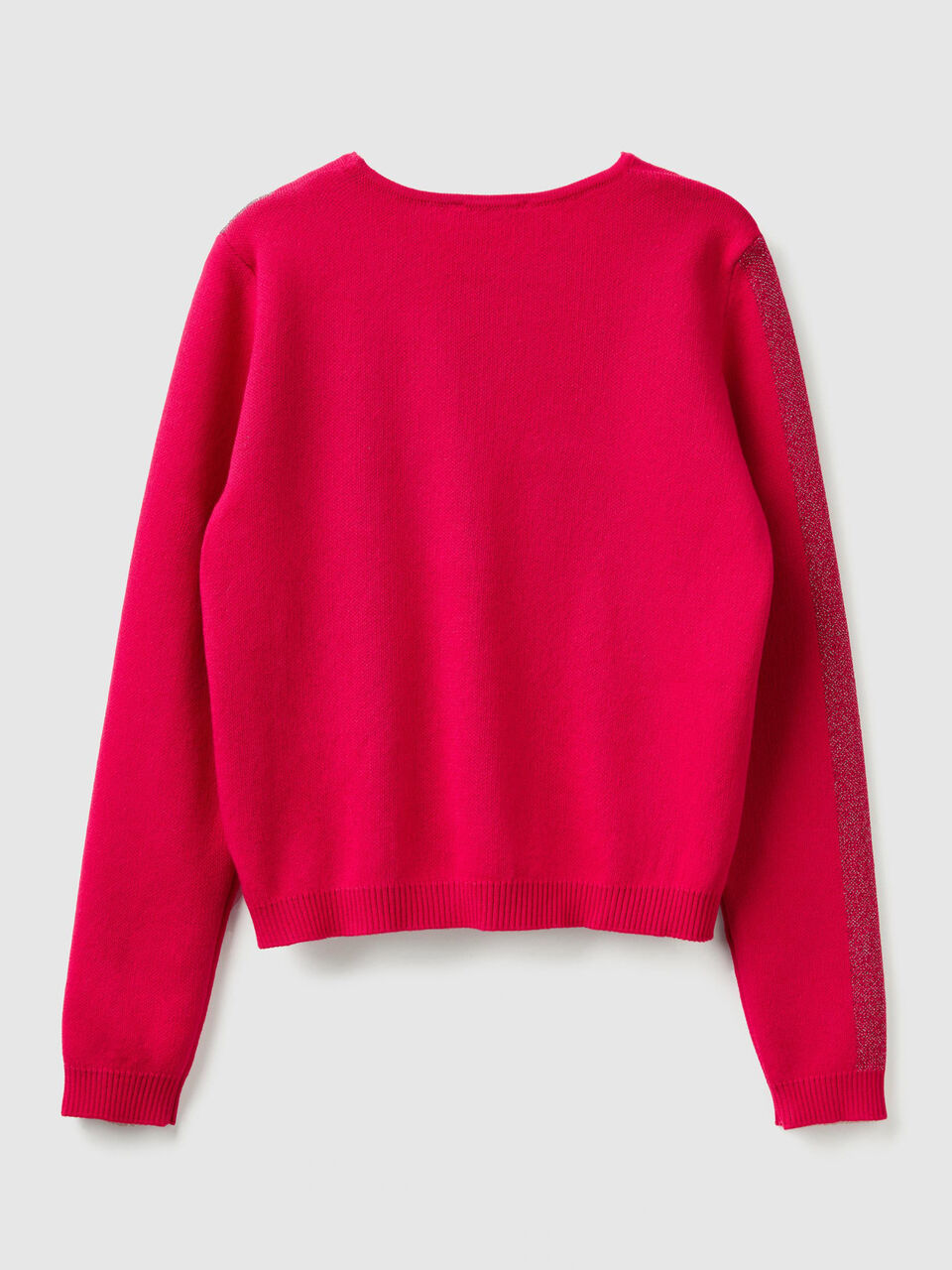Sweater with lurex graphics image number 2