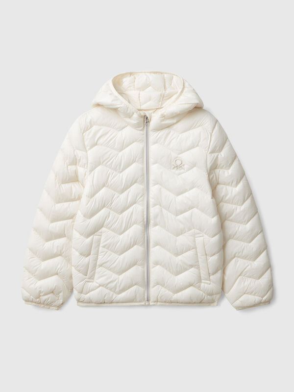 Padded jacket with hood Junior Girl