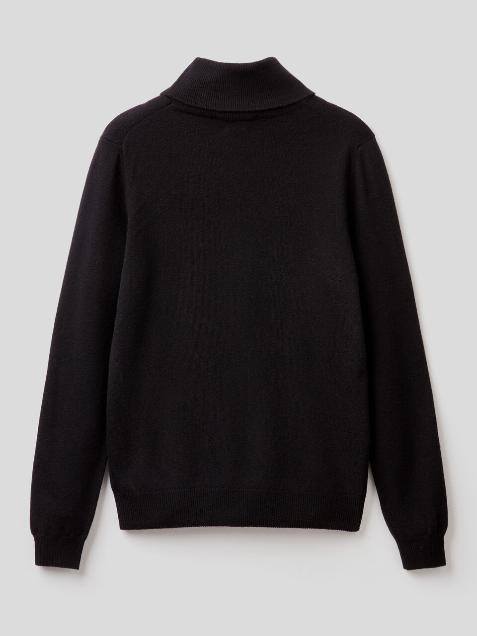 Turtleneck sweater in pure virgin wool image number 2