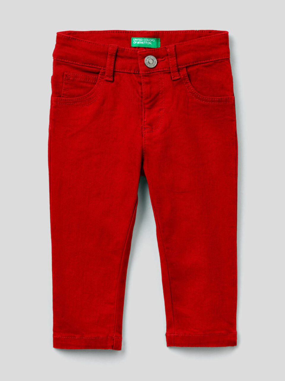 Five pocket slim fit trousers image number 1