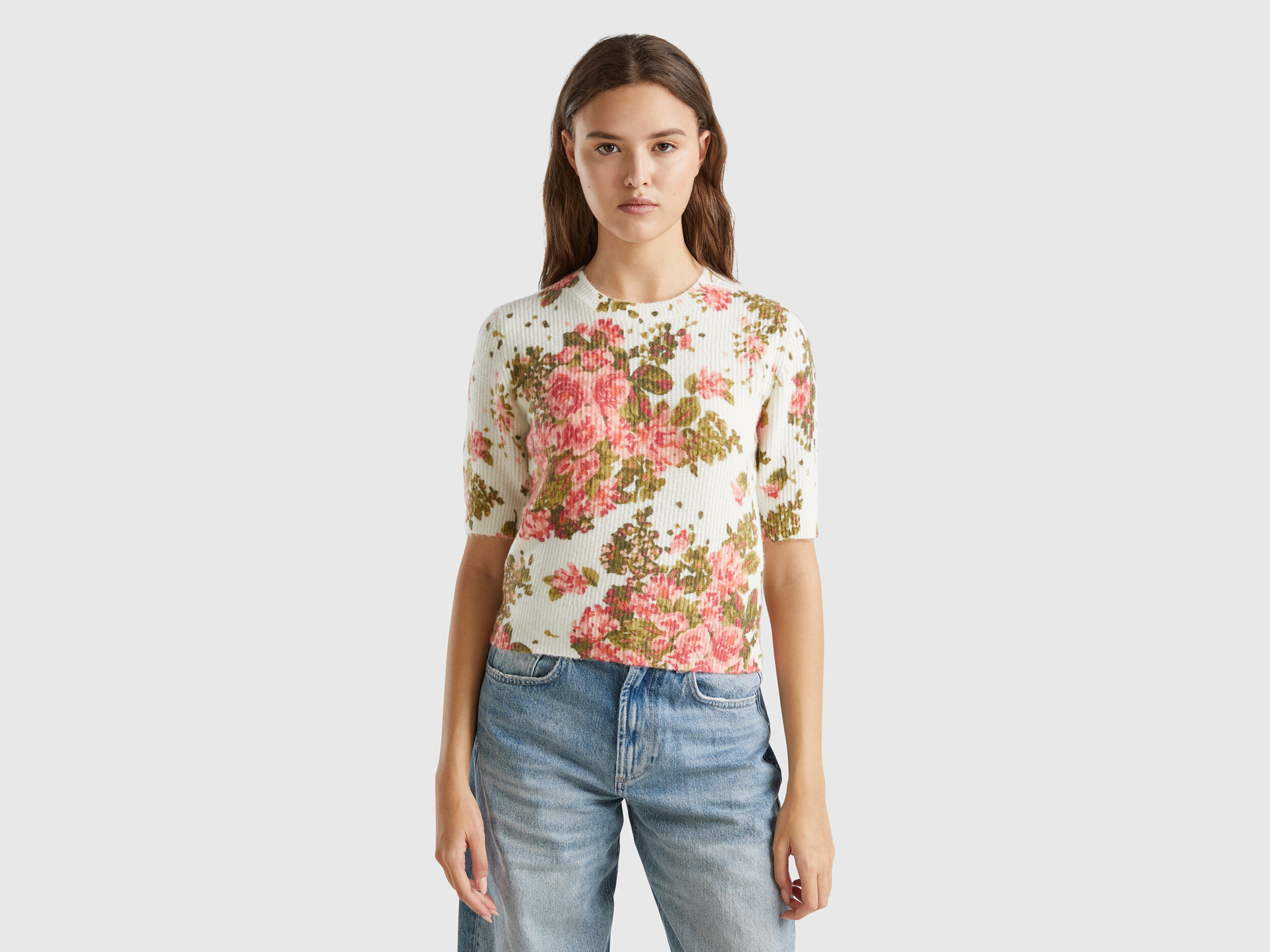 Women s Floral Clothing Tops and trousers