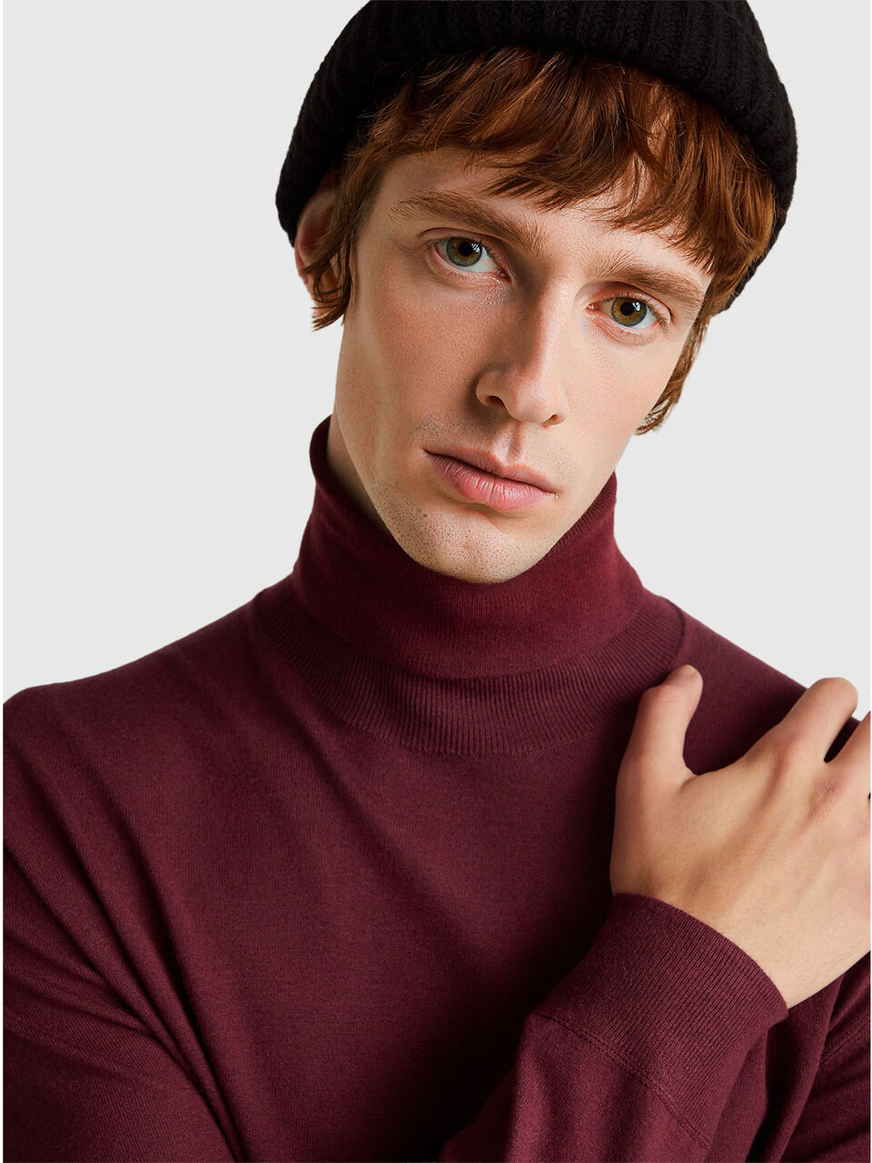 TURTLE NECK SWEATER Men image number null