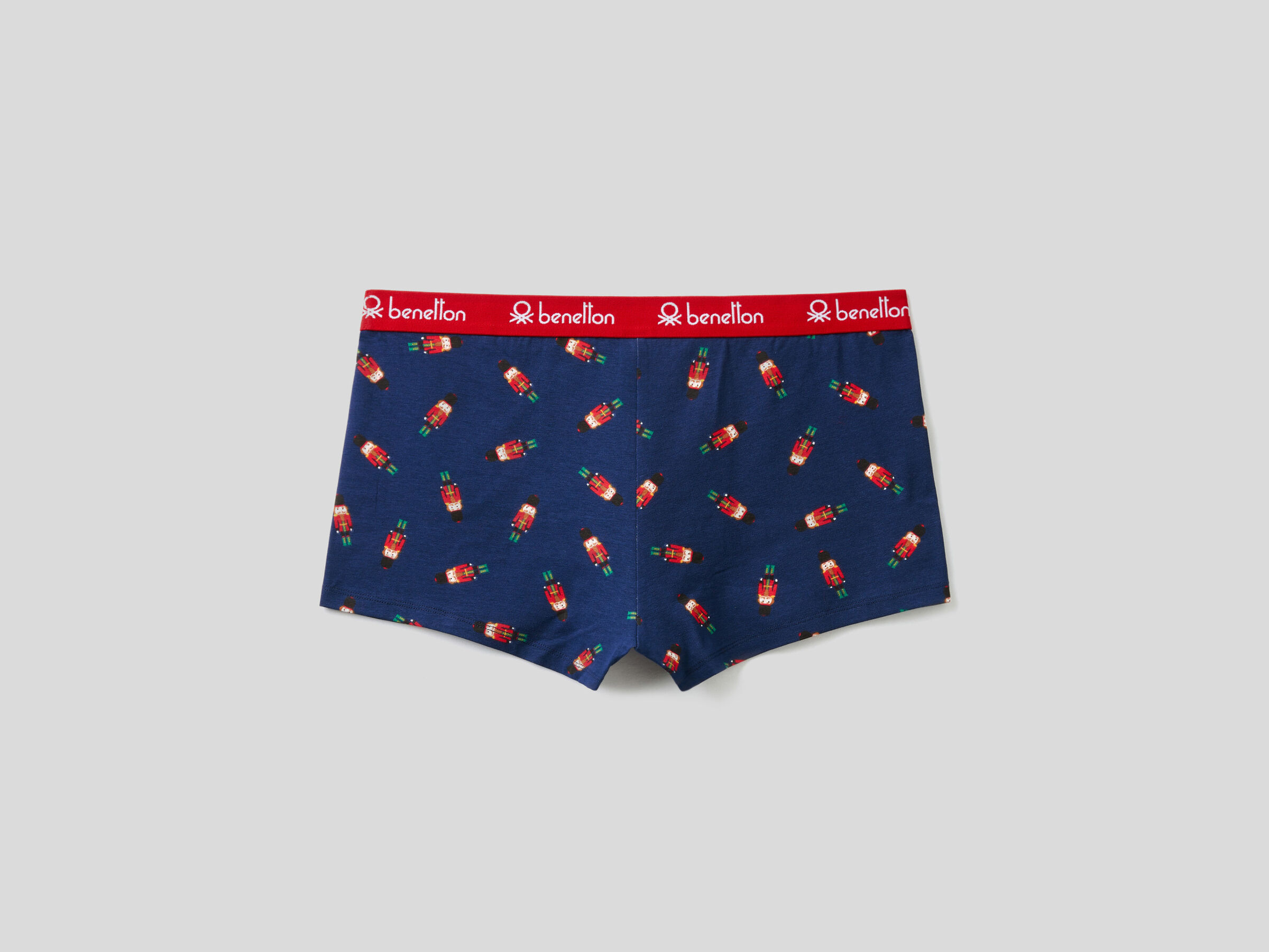 Patterned boxers in stretch cotton image number 4