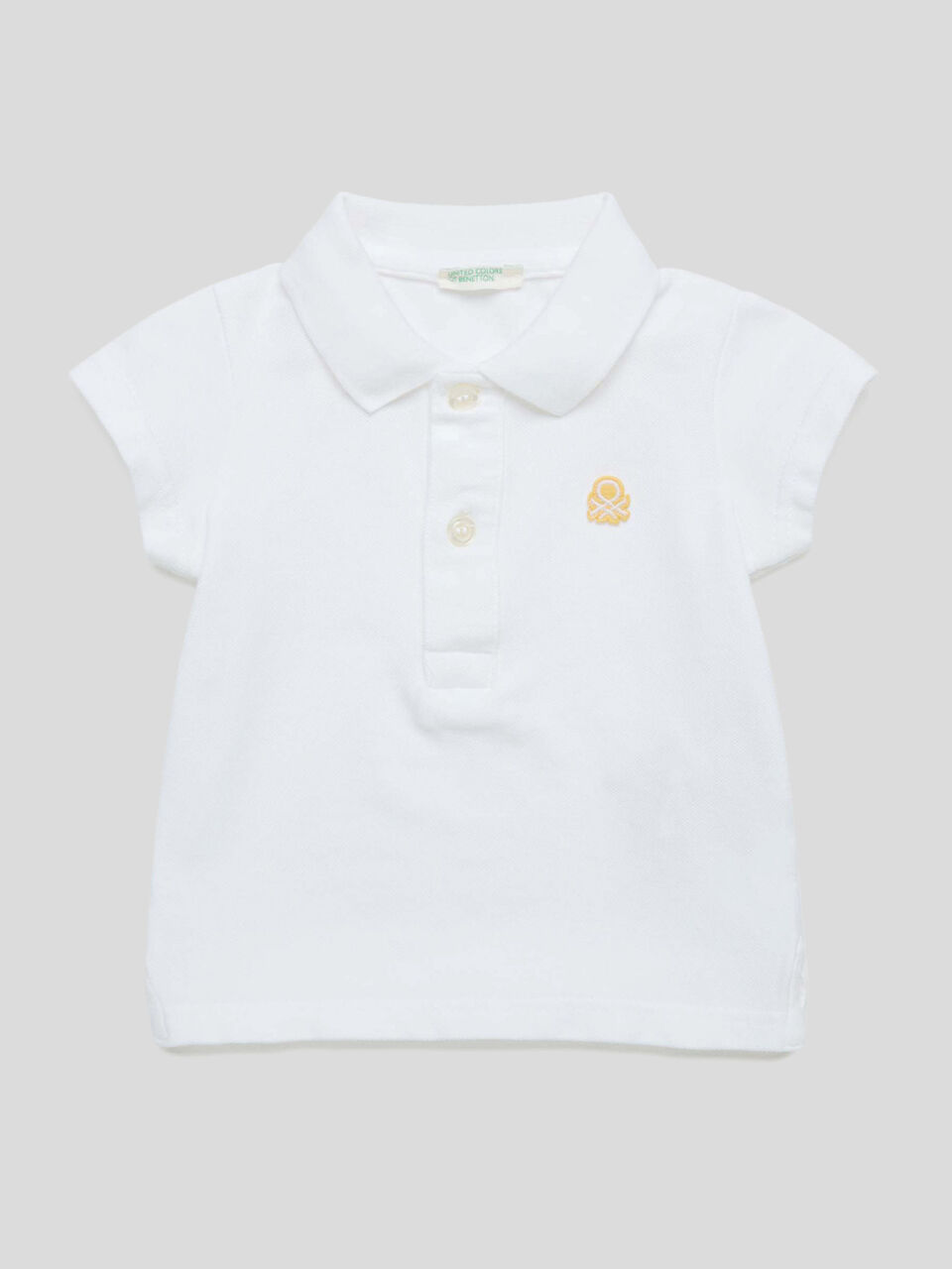 Short sleeve stretch polo image number 1