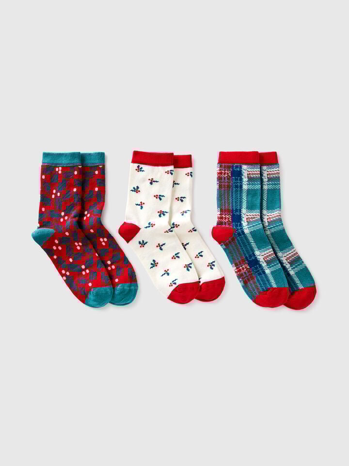 KNITTED SOCKS 3 PAIR Junior Boy