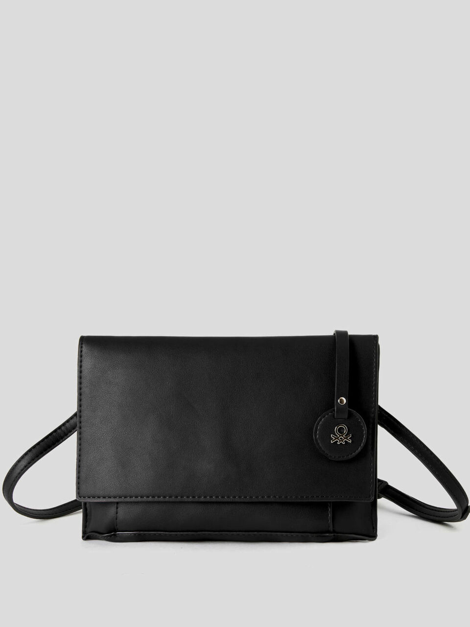 Crossbody bag with logo charm image number 1