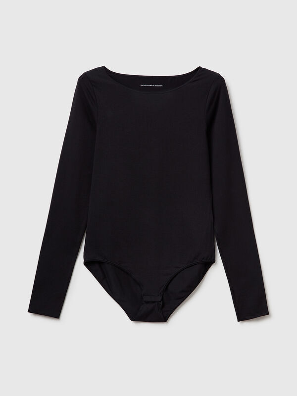 Long sleeve super stretch bodysuit Women