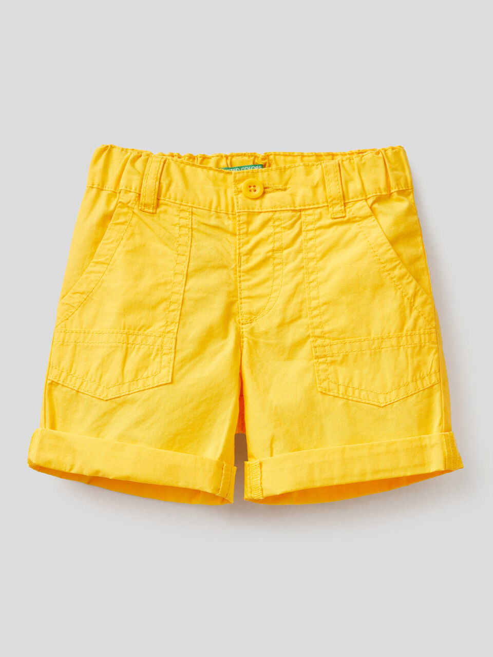 Shorts in pure cotton image number 1