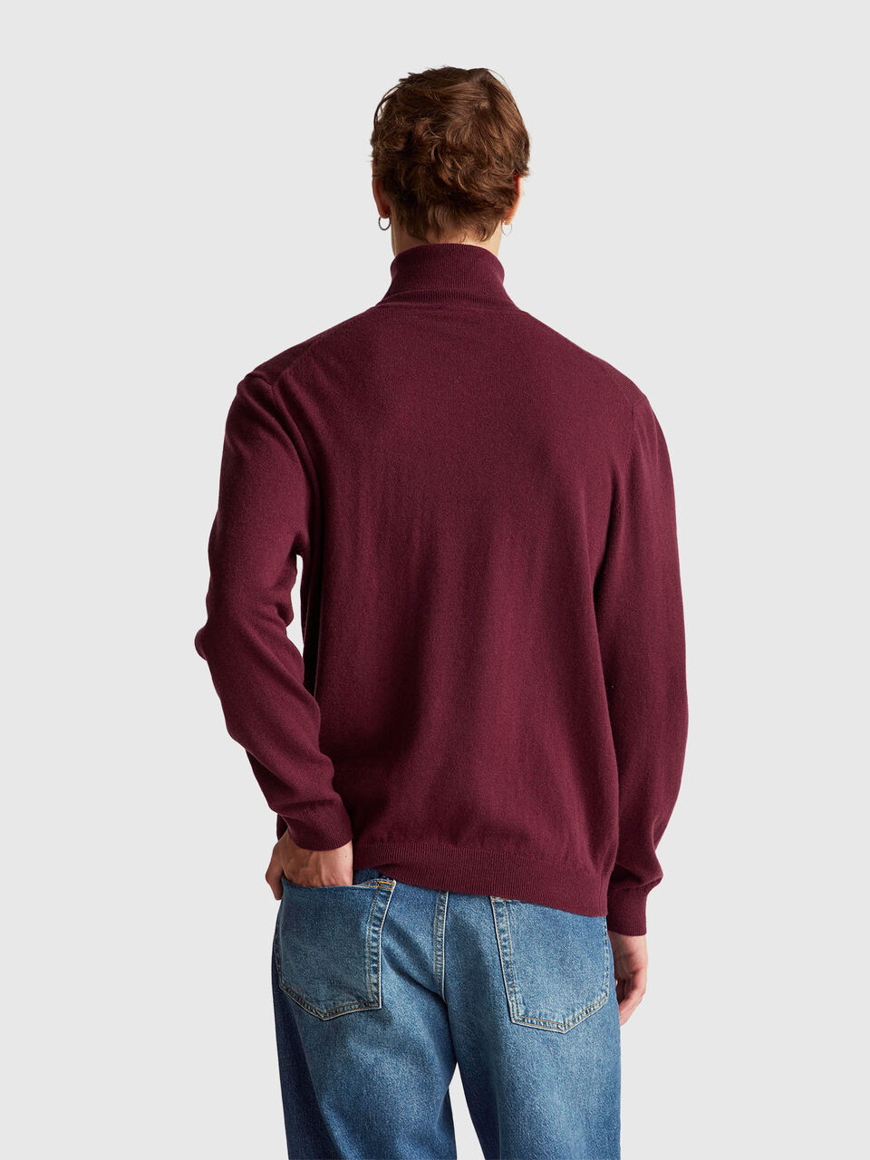TURTLE NECK SWEATER Men image number null