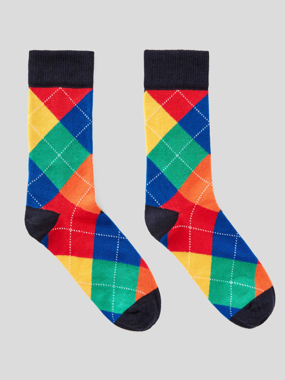 Patterned 3/4 socks image number 1
