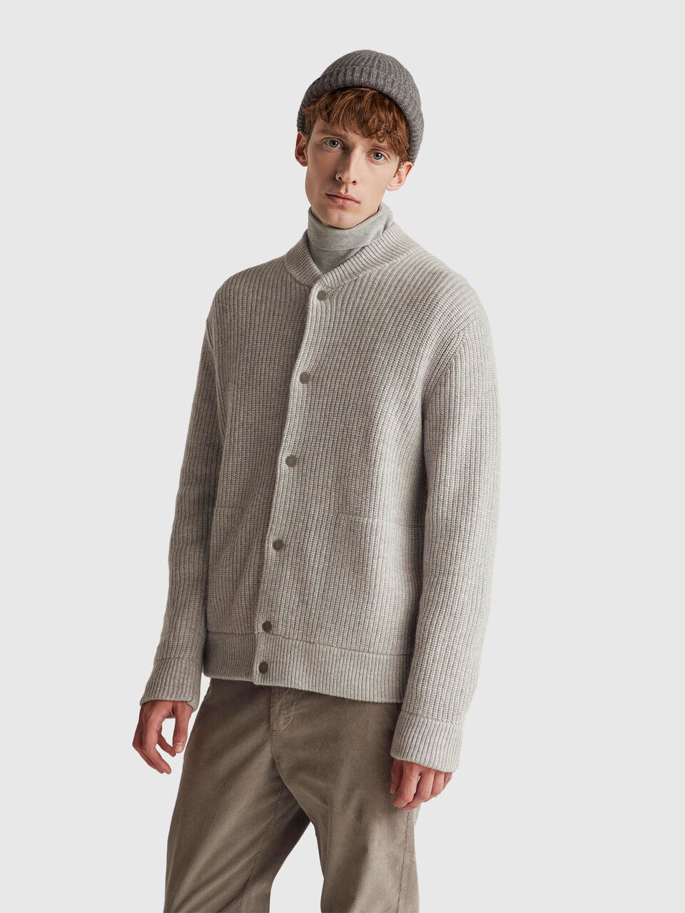 L/S CARDIGAN Men image number null