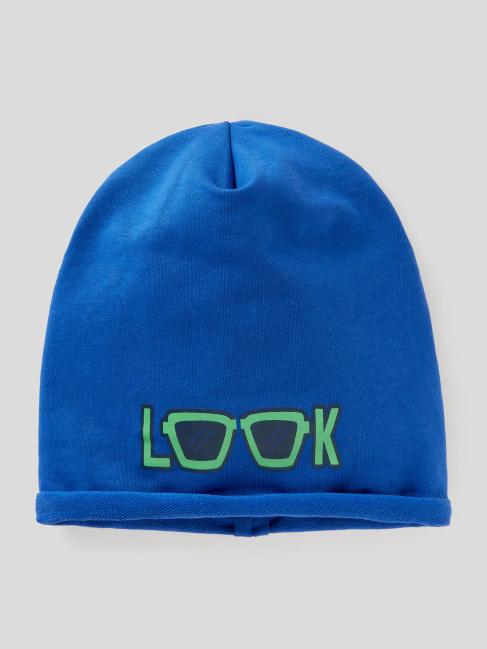Reversible hat in stretch cotton image number 1