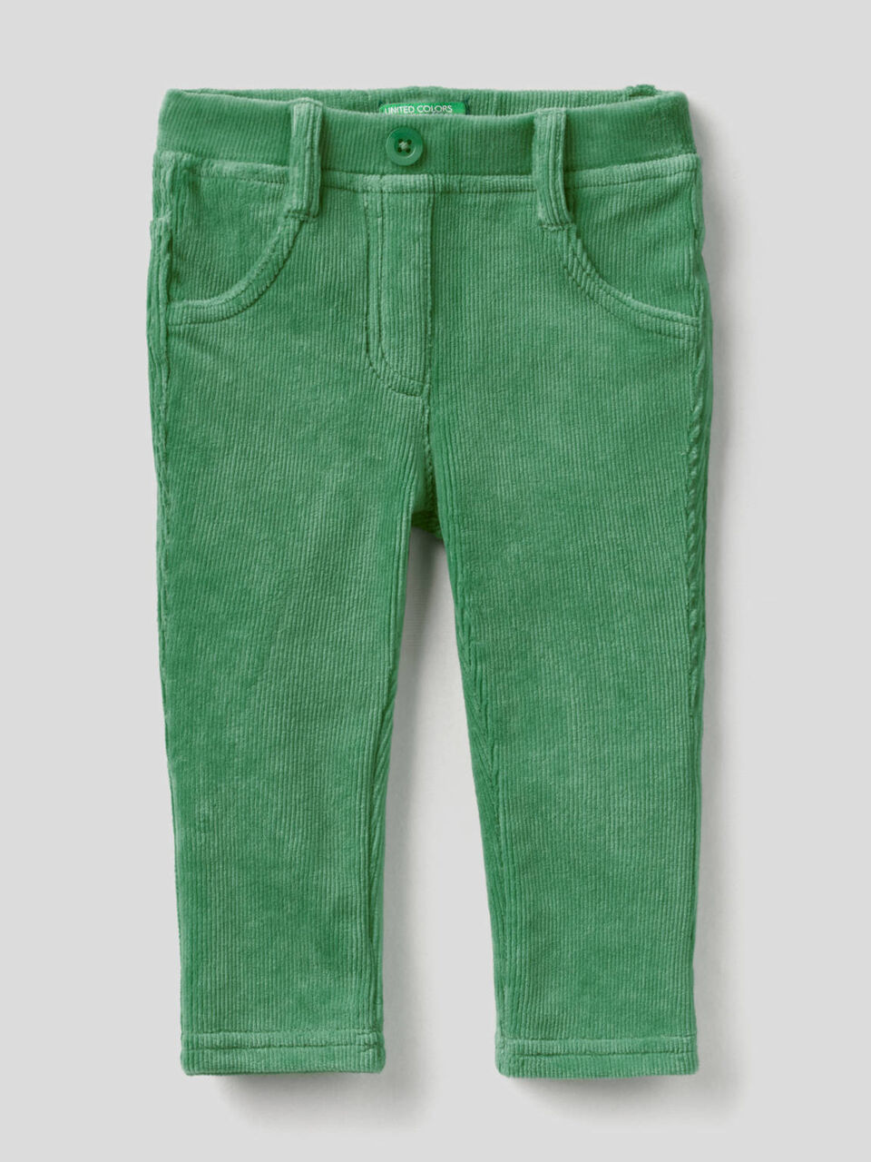 Ribbed chenille trousers image number 1