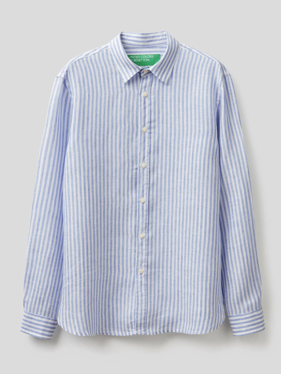 Shirt in pure linen image number 1