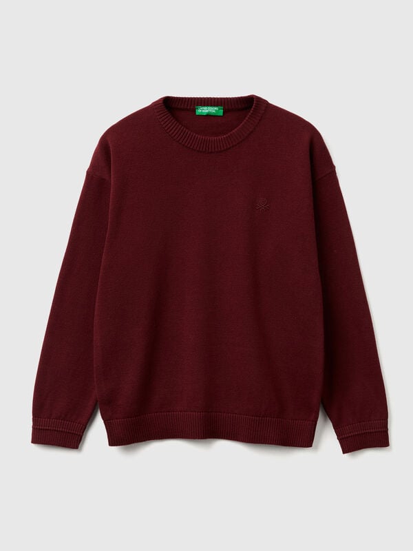 100% cotton crew neck top Junior Boy