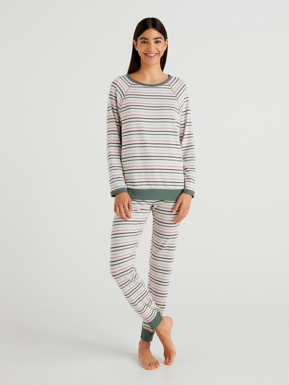 Warm striped pyjamas