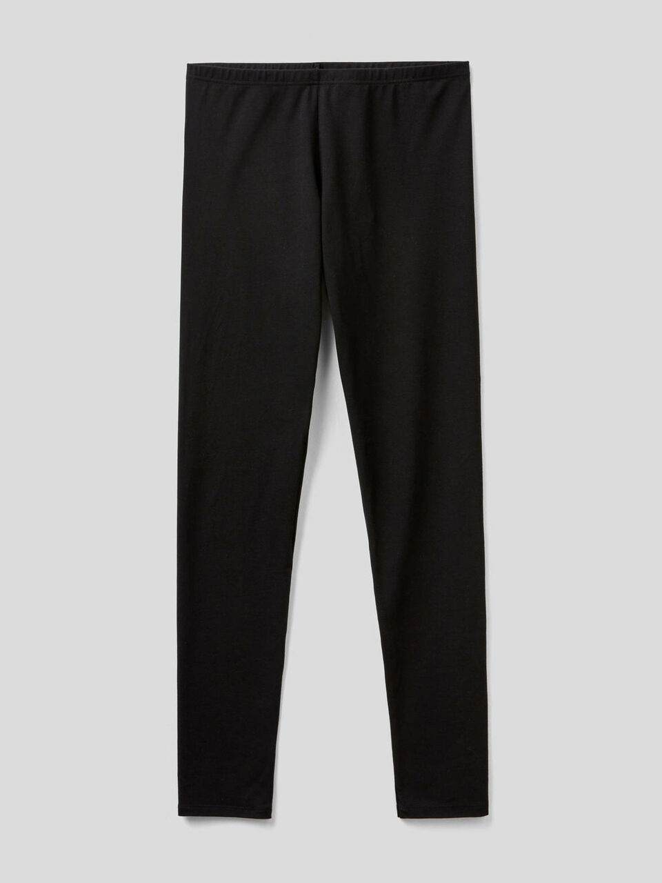 Stretch cotton leggings image number 1