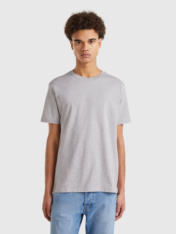 Melange gray t-shirt Men